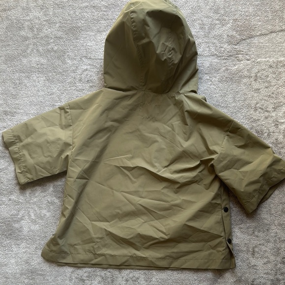 Zara Kids Olive Hooded Jacket - Picture 5 of 5